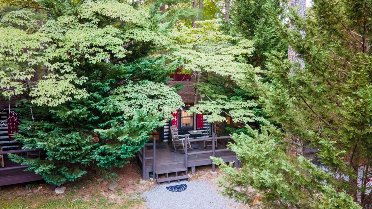 Log Cabin Motor Court แอชวิลล์ ภายนอก รูปภาพ