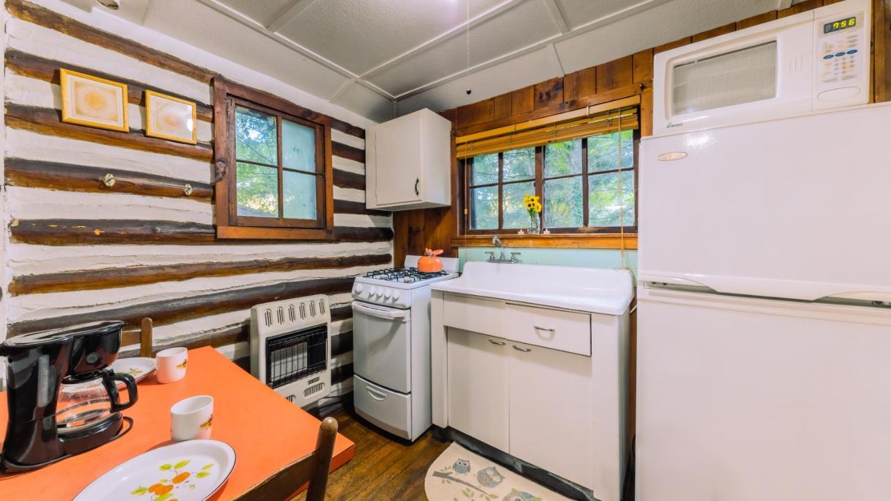 Log Cabin Motor Court แอชวิลล์ ภายนอก รูปภาพ